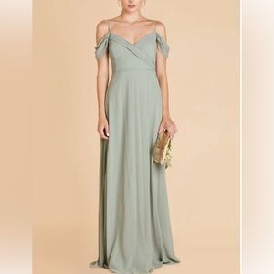 Birdy Grey Sage Chiffon Spencer Dress size XL